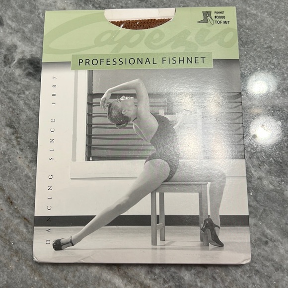 Capezio professional fishnet tights NWT - Picture 1 of 7